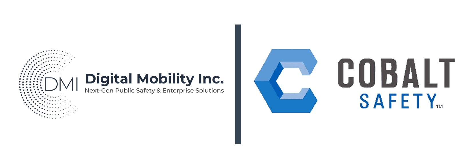 The Digital Mobility Inc. logo beside the Cobalt Safety logo